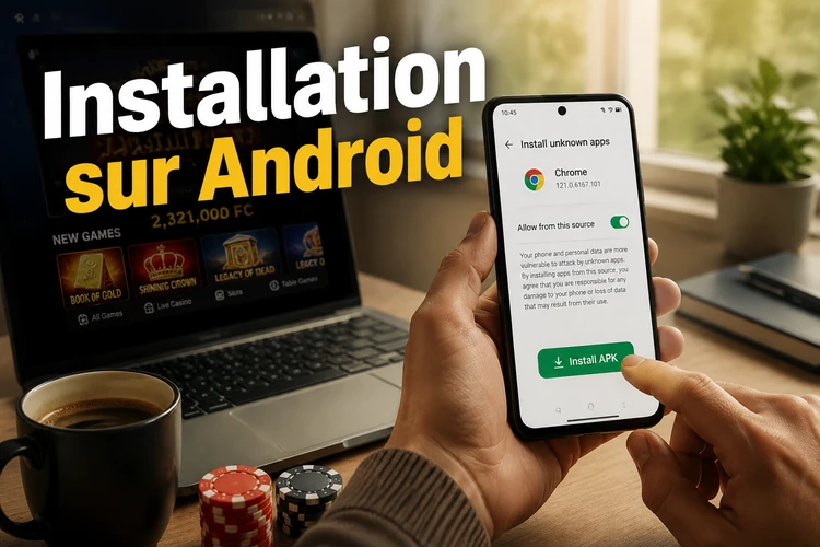 Installation sur Android
