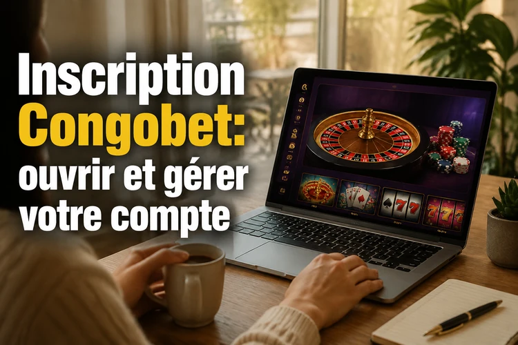 Inscription Congobet : ouvrir et gérer votre compte